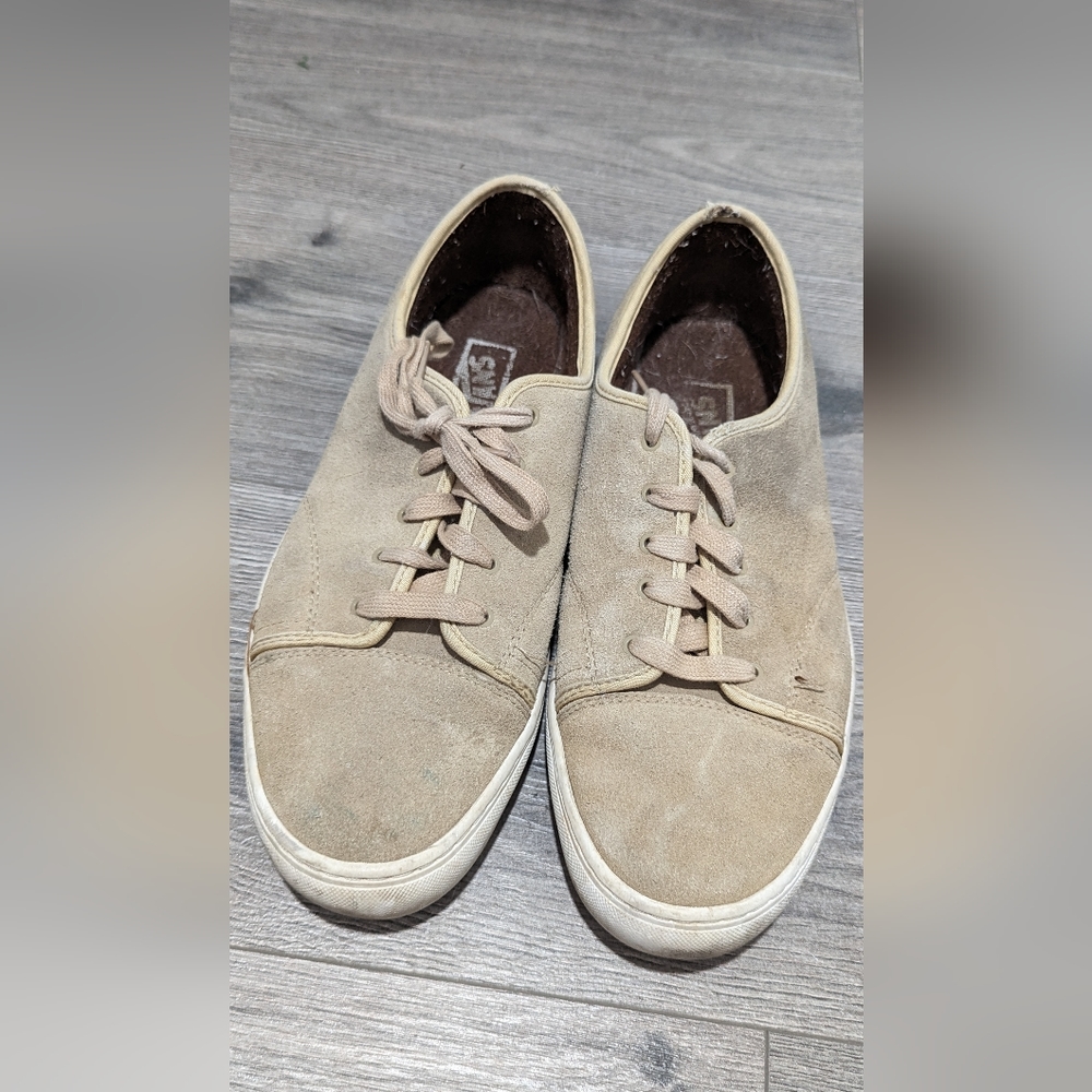 VANS (Beige) Lightly Warn Men's SIZE 11.5 US